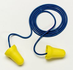 [7000127211] 312-1222 - 3M™ E-A-R™ E-Z-Fit™ Earplugs 312-1222, Corded, Poly Bag, 2000 Pair/Case