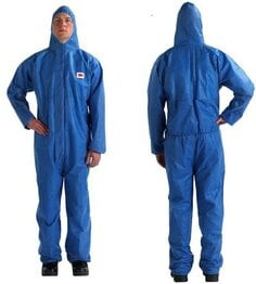 [7000089619] 4515-M-BLUE - 3M™ Disposable Protective Coverall 4515, M, Blue, Type 5/6, 20 EA/Case