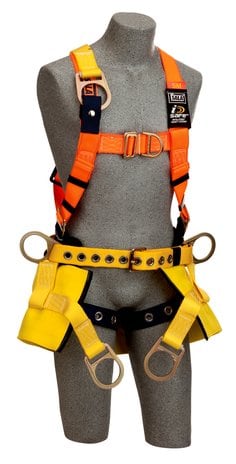 [7012815640] 1108101 - 3M™ DBI-SALA® Delta™ Construction Climbing/Positioning Safety Harness with Seat Sling 1108101, Small