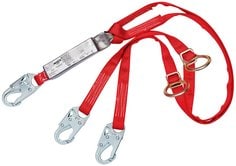 [7012817406] 1342200 - 3M™ Protecta® Tie-Back 100% Tie-Off Web Shock-Absorbing Lanyard 1342200, 6 ft