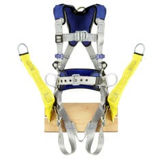 [7012817628] 1401146 - 3M™ DBI-SALA® ExoFit™ X100 Comfort Construction Oil and Gas Climbing/Positioning/Suspension Safety Harness 1401146, Medium