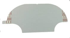 [7012756663] 3M™ Scott™ AV-3000 SS/HT Clear Peel Off 201839-11, 25/Pack