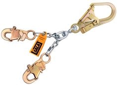 [7012819647] 5920050 - 3M™ DBI-SALA® Swiveling Chain Rebar/Positioning Lanyard 5920050, 1.7 ft