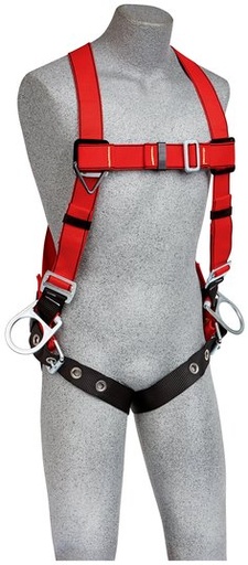 [7100247387] 1191385 - 3M™ Protecta® P200 Hot Work Vest Positioning Safety Harness 1191385, Medium/Large