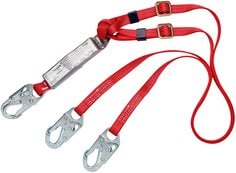 [7100220422] 1342250 - 3M™ PROTECTA® PRO™ Pack Adjustable 100% Tie-Off Shock Absorbing Lanyard
1342250, 1 ea