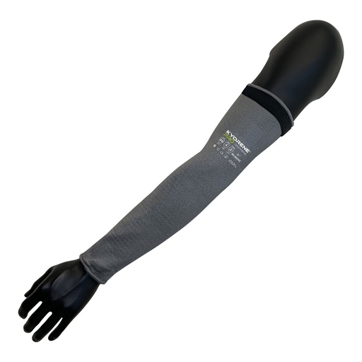 [00-802VC] 21" Gray Kyorene Pro® Sleeve With Elastic Velcro Closure, ANSI A6