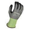 [00-830HT-XS] 18g Glove Gray Kyorene Pro® Liner With Black HCT® Micro Foam Nitrile Palm Coating, Hang Tag, ANSI A3