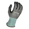 [00-843-2X] 18g Glove Gray Kyorene Pro® Liner With Black PU Palm Coating, Thumbcrotch Reinforcement, Touch Screen,ANSI A4