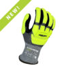 [00-867-XL] 18g Glove Gray Kyorene Pro® Liner With Black HCT® Micro Foam Nitrile Palm Coating and Back Protection, Thumbcrotch Reinforcement, Touch Screen, ANSI A6