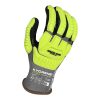 [00-897-M] 18g Glove Gray Kyorene Pro® Liner With Black HCT® Micro Foam Nitrile Palm Coating and Back Protection, Touch Screen, ANSI A9