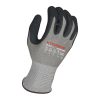 [00-003-2X] 15g Glove Gray Kyorene® Liner With Black HCT® Micro Foam Nitrile Palm Coating With Dots