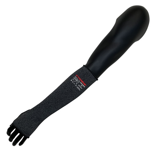 [00-014T] 14" Gray Kyorene® Sleeve, With Thumbhole, ANSI A4