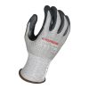 [00-450-2X] 13g Glove Gray Kyorene® Liner With Black HCT® Nano Foam Nitrile Palm Coating And Reinforced Thumb Crotch