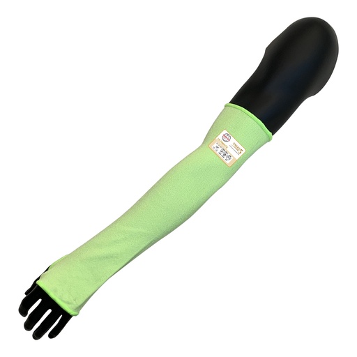 [01-019TV] 18" 100% Hi-Vis Yellow Taeki5® Sleeve With Thumb Hole, ANSI A4, Vend Packed
