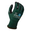 [04-250-M] 18g Glove ExtraFlex® Cut Resistant Dark Green Engineered Liner With Black HCT® Nano Foam Nitrile Palm Coating And Nitrile Reinforced Thumb Crotch, ANSI A2