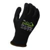 [04-500MTN-M] 13g Glove ExtraFlex® Cut Resistant Black Engineered Liner With Black HCT® Micro Foam Nitrile Palm Coating And Nitrile Reinforced Thumb Crotch, ANSI A5