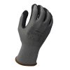 [06-009-2X] 13g Glove Gray Polyester Liner, Black HCT® Micro Foam