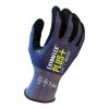 [14-300-M] Glove 18 Gauge, ExtraFlex Plus® Dark Blue Engineered Liner With Black HCT® Micro Foam Nitrile Palm Coating, Thumb Crotch Reinforcement, Touch Screen, ANSI 3
