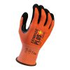 [14-700-2X] Glove 15 Gauge, ExtraFlex Plus® Orange Engineered Liner With Black HCT® Micro Foam Nitrile Palm Coating, Thumb Croth Reinforcement, Touch Screen, ANSI 7