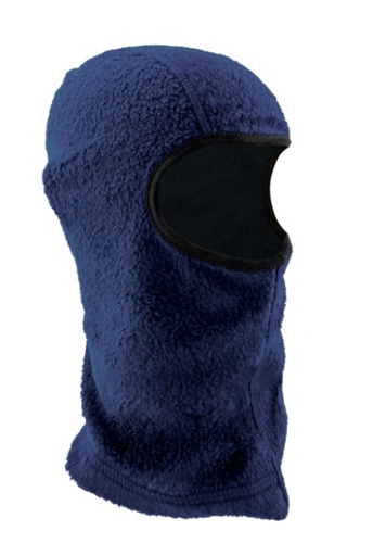 [WL280FR] Flame-Resistant Thermal Balaclava. Navy with a silver reflective accent logo. Inherently FR. Meets ASTM F1506 NFPA 70E.  One size fits all.