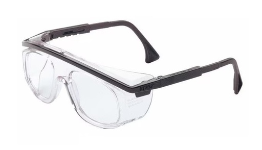 [S2500] UVEX ASTRO OTG 3001 SAFETY SPECTACLE BLACK FRAME