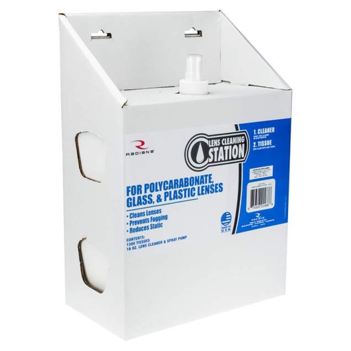 [LCS161200] Lens Cleaning Station Large Station - 16 oz Solution/1200 Wipes