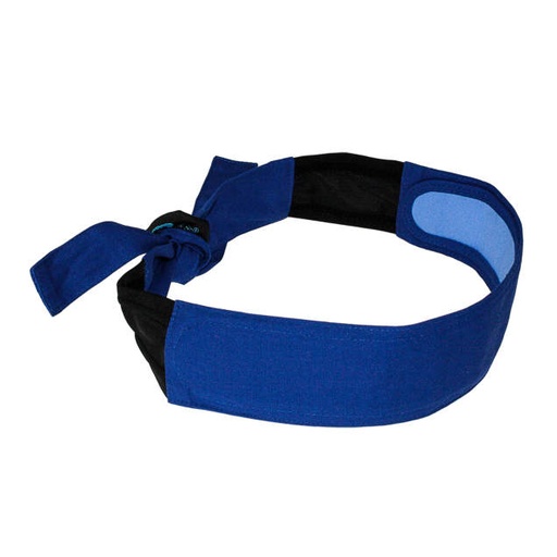 [RCS105] Advanced Arctic™ Technology • Anti-Microbial Treated • Cools Body Temperature • Patented Stretch Fit Technology • Lasts up to 5 Hours Cooling Headband - Blue