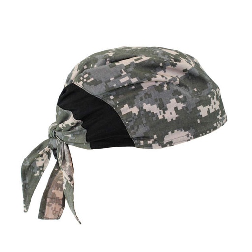 [RCS309] Advanced Arctic™ technology • Anti-microbial treated • Cools body temperature • Patented stretch fit technology • Lasts up to 5 Hours Cooling Headshade - Digital Camo