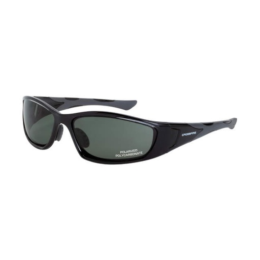 [24426] Glasses Full Frame Design for Maximum Protection • Dual Mold Rubber Temple Grips for Better Stability Black Frame - Blue-Green Lens