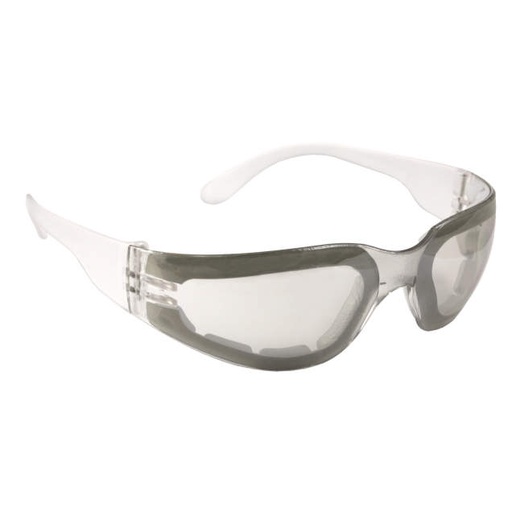 [MRF191ID] Glasses Foam Lined • Lightweight, Full Wraparound Frame • Meets ANSI Z87.1+ • 99.9% UV Protection Indoor/Outdoor Frame-Indoor/Outdoor AF Lens