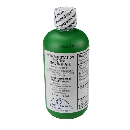 [01200ST] Emergency Eyewash Station Concentrate Additive 8oz Concentrate Additive