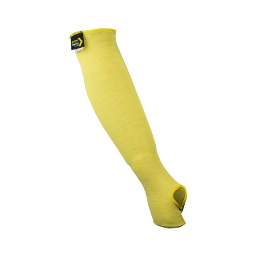 [RAD5218KTS] Radians RAD5218KTS Double Ply Kevlar A3 Cut Protection Sleeve with Thumb Slot - 18" Length