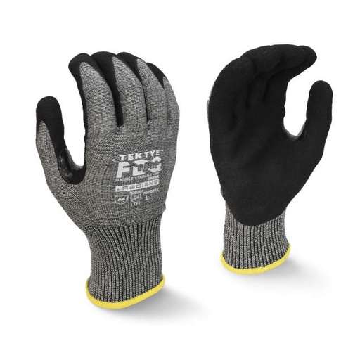 [RWG713L] Glove13 Ga TekTye™ A4 Fiberglass and Stainless Steel Free • FDG™ Palm Coating • Reinforced Thumb Crotch • EN388: 4 X 4 3 D Size L