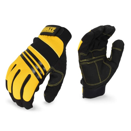 [DPG201L] All Purpose Synthetic Leather Glove • Toughgrip Thumb Saddle • Padded Palm • Padded Knuckle • Hook & Loop Closure Size L