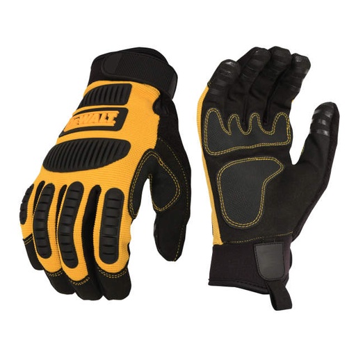 [DPG780L] Performance Mechanic Glove • TPR Knuckle and Back of Hand Guard • PVC Palm • Silicone Finger Grips • U.S. Patent 9,241,519 Size L