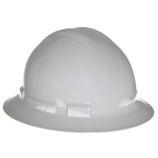 [QHR4-GRAY] Hard Hat 4 Point Ratchet Full Brim 4 Pt Ratchet - Gray