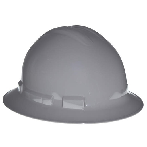 [QHR6-DARK GRAY] Hard Hat 6 Point Ratchet Full Brim 6 Pt Ratchet - Dark Gray