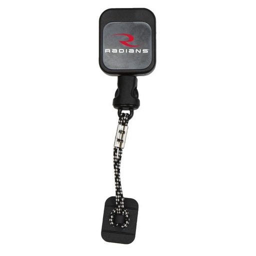 [RRT-0828] Quick Connect system • Attaches gear to tether compatible vests • Complies with ANSI/ISEA 121 Smart Phone Tether - 8oz Load - 28in Extension