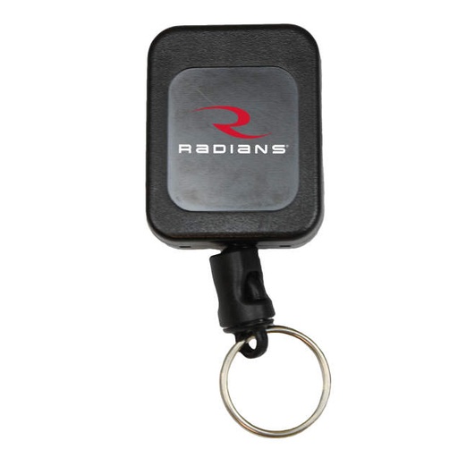 [RRT-1344] Quick Connect system • Attaches gear to tether compatible vests • Complies with ANSI/ISEA 121 Small Radio Tether - 13oz Load - 44in Extension