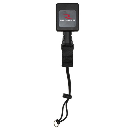 [RRT-2440] Quick Connect system • Attaches gear to tether compatible vests • Complies with ANSI/ISEA 121 Tablet/Large Radio Tether-24oz Load-40in Ext