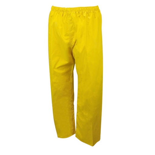 [35001-10-2-YEL-3X] Elastic Waist Trouser Safety Yellow - Size 3X