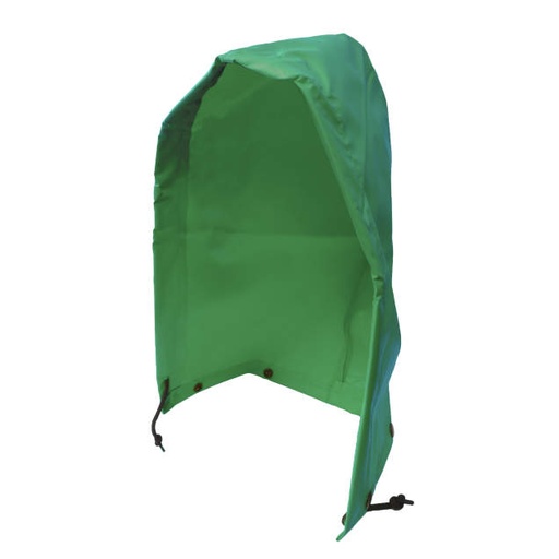 [35001-60-GRN-U] Detachable Hood with Snaps • Draw Cord Green - Size Universal