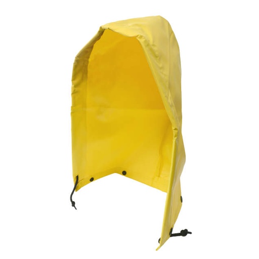 [35001-60-YEL-U] Detachable Hood with Snaps • Draw Cord Safety Yellow - Size Universal