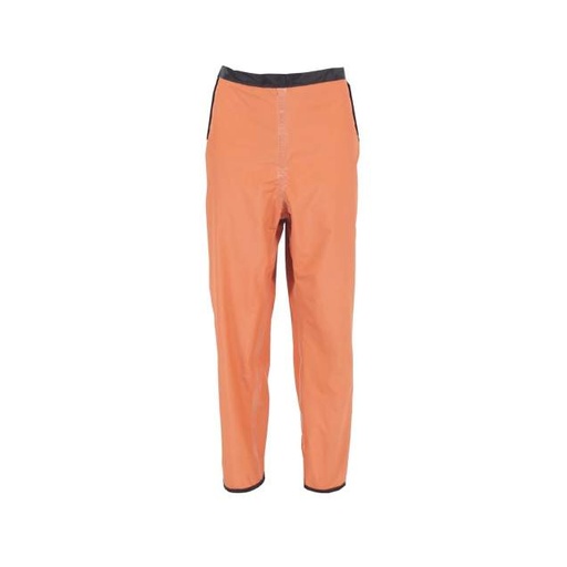 [UN448-16-1-OBK-2X] Reversible Rain Trousers • Elastic Waist • Plain Front Orange/Black - Size 2X