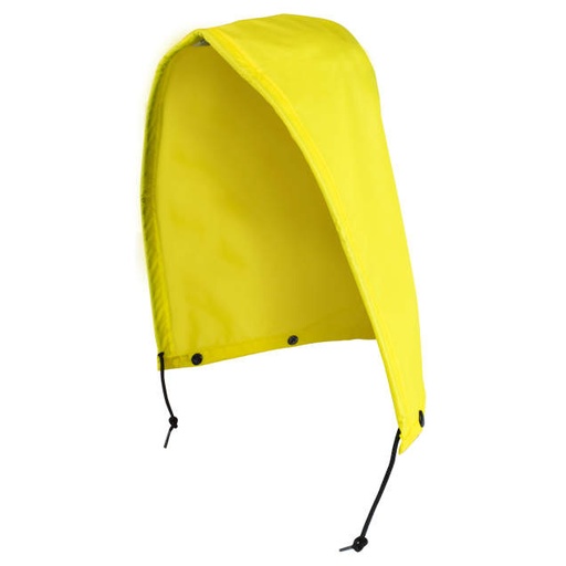 [UN475-60-YEL-U] Detachable Hood with Drawstring Safety Yellow - Size Universal