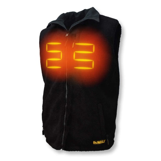 [DCHV086BD1-M] Kit includes (1) Vest, DCB203 20V MAX Lithium-Ion Battery (2.0 Ah), Charger and DCB092 USB Power Adapter Black Reversible Vest w/ Battery - Size M