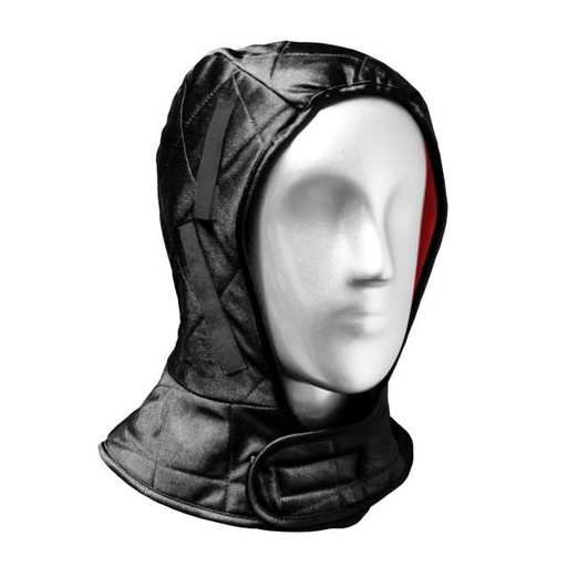[RWL17] Inner Nordic Fleece Thermal Liner • Quilted Outer Layer • Hook & Loop Neck Closure • Hook & Loop Attaches to Internal Hard Hat System Shoulder Length Hard Hat Liner