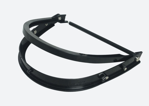 [3944] VISOR BRACKET, ALUMINUM, BLACK, FOR STNDR HATS