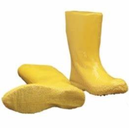 12" HAZ MAT BOOT, HI VIZ YELLOW , FIT OVER SHOE