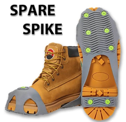 [JD510-MED] Stretch Overshoe Device, Replaceable Tungsten Carbide ice cleats size-MED Fits Men 7-8.5/Fits Women 9-11